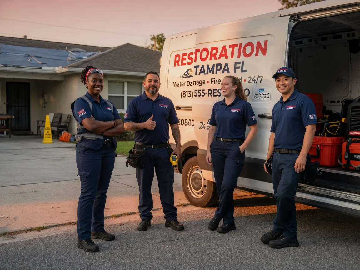 Water Damage Restoration company in West Farmington, OH