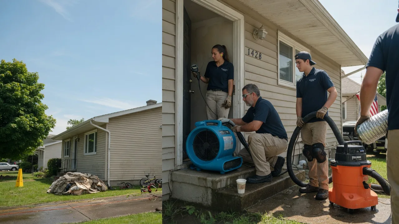 Water Damage Restoration in West Farmington, OH near me